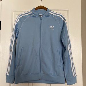 adidas Originals Women's Superstar Track Jacket Blue